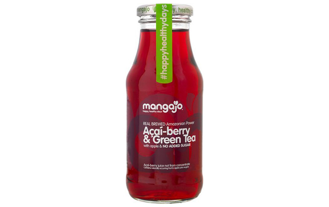 Mangajo Acai-Berry & Green Tea    Glass Bottle  250 millilitre